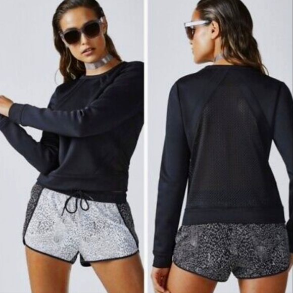 Fabletics Rory Mesh Sweatshirt - Picture 2 of 6